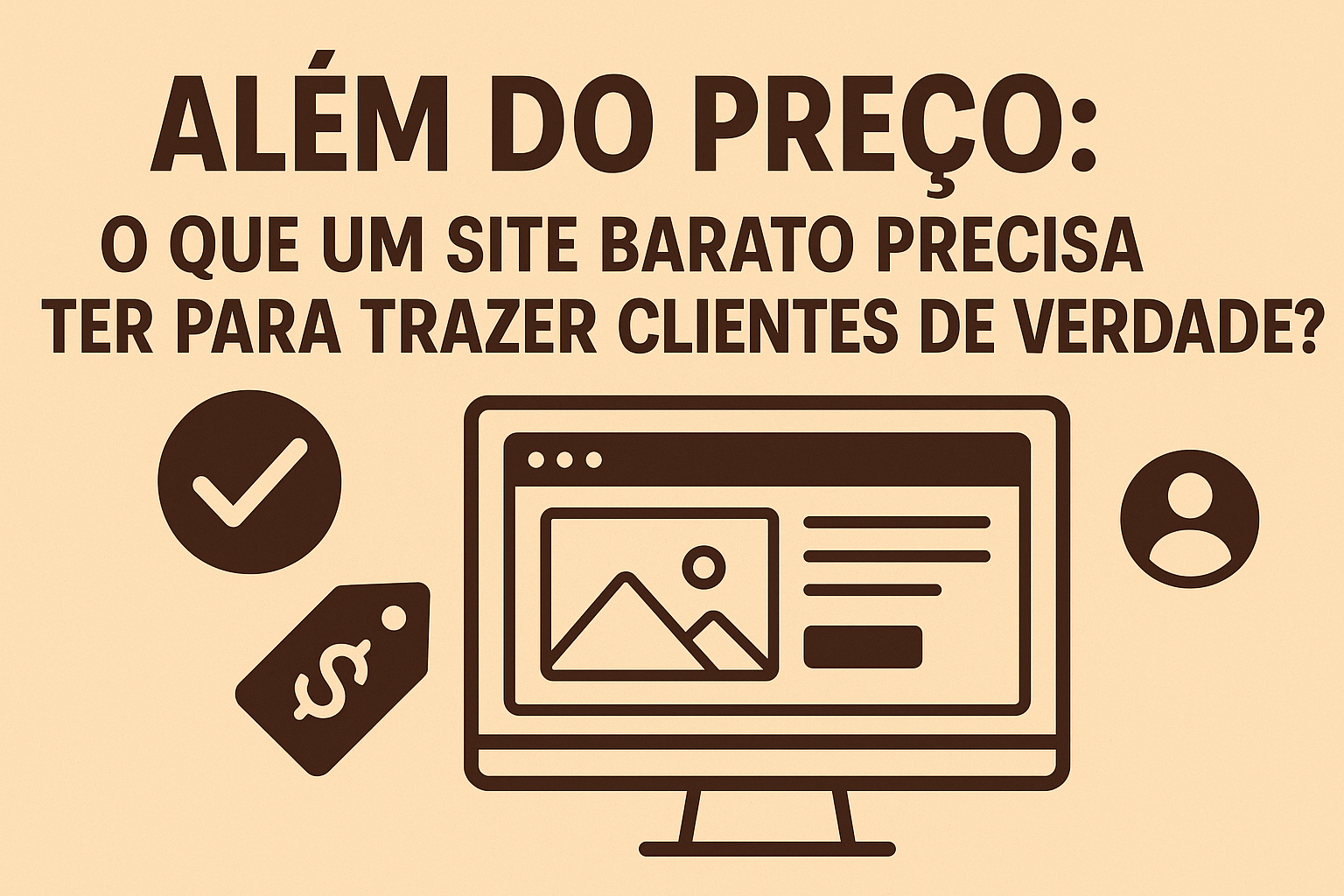 O Que um Site Barato Precisa Ter para Trazer Clientes de Verdade